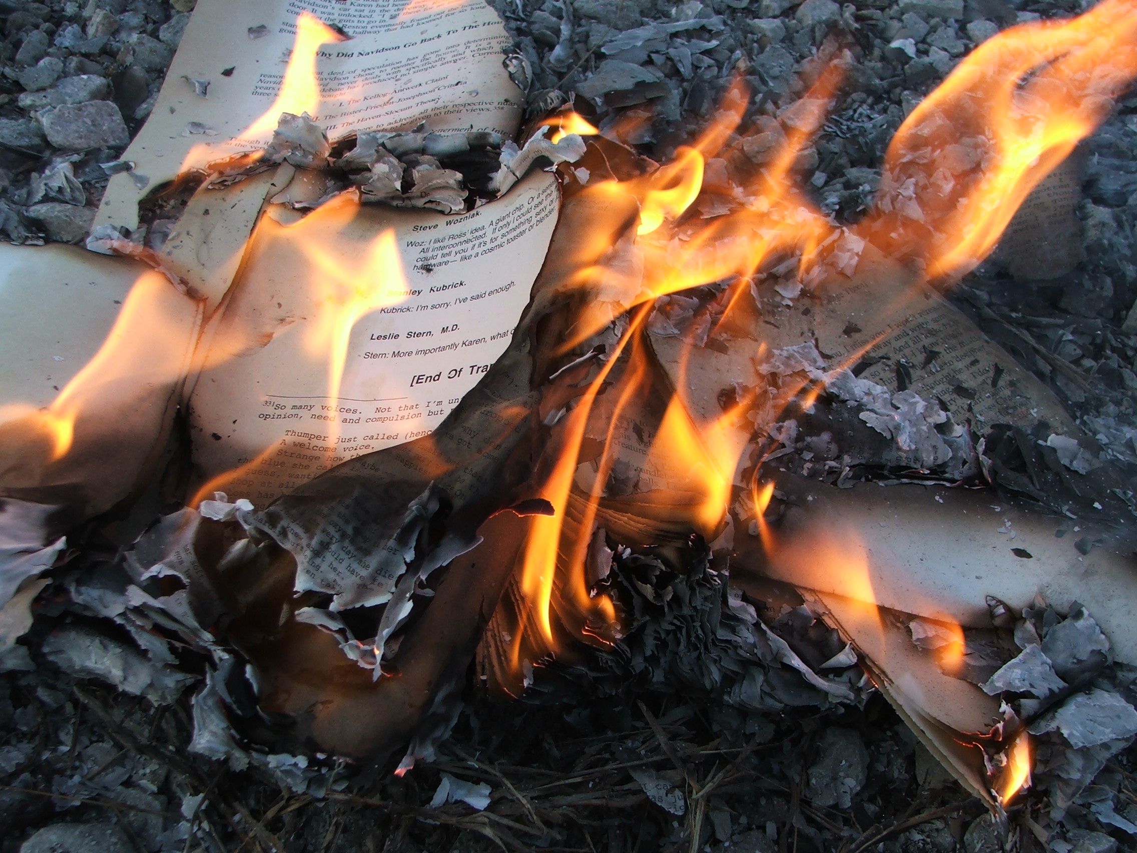 bookburning